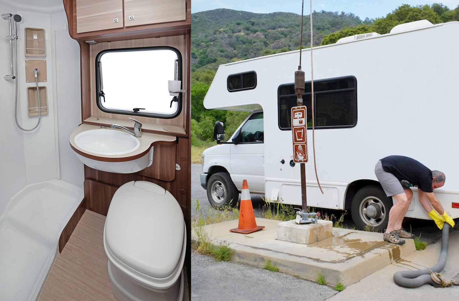 RV / Camper Portable Toilets